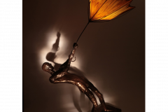 Lampe “Homme dans une tempête”, 2018
